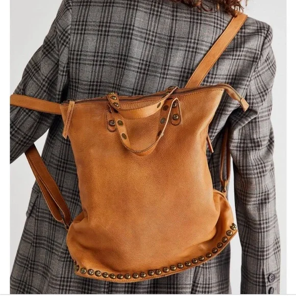 Free People | Bags | Free People Ellie Backpack Brown | Poshmark display picture 1